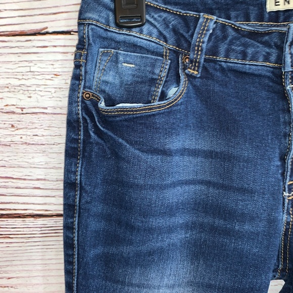 Encore Skinny Faded Jeans Medium Wash Size 9 - Picture 5 of 7
